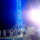The carnival ride crashed to the ground from a 50-feet drop.